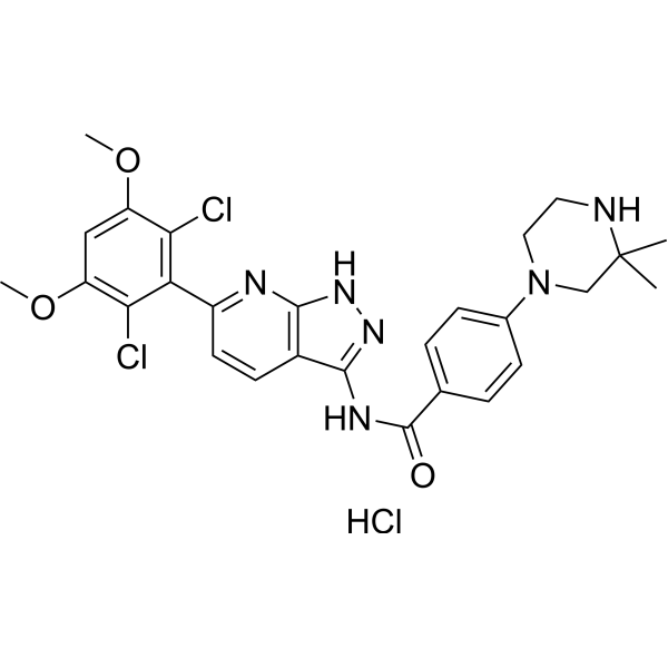 Segigratinib hydrochloride 2847066-15-1